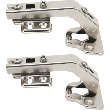 Charnière spéciale 135° pour porte d'armoire d'angle, pliante, pour placard et buffet, lot de 2 (1/5)