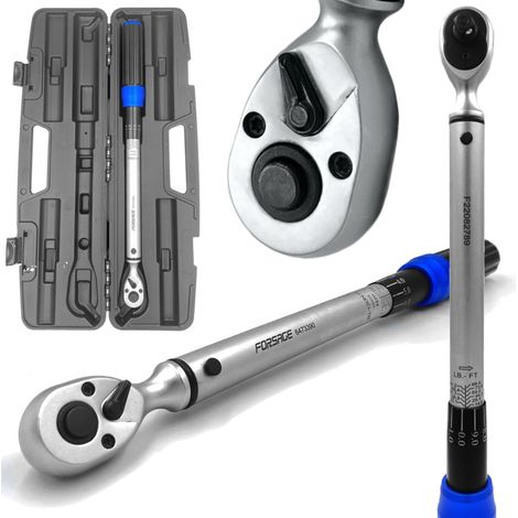 Drehmomentschlüssel mit Verriegelungsmechanismus, 3/8-Zoll-zertifiziert
