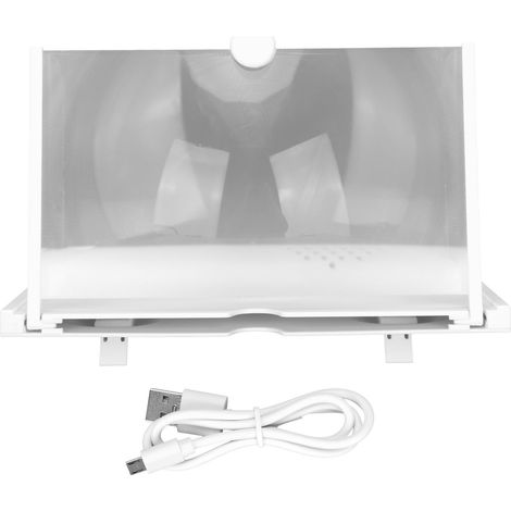 Amplificateur Vidéo Projecteur Bluetooth 12 Pouces avec Support Smartphone Extensible (1/5)