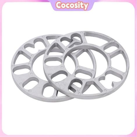 Cocosity Cale d'entretoise de roue Cale d'espacement de Roue, Entretoise Centrée sur Moyeu en Aluminium de 10 Mm moto entretoise (1/5)