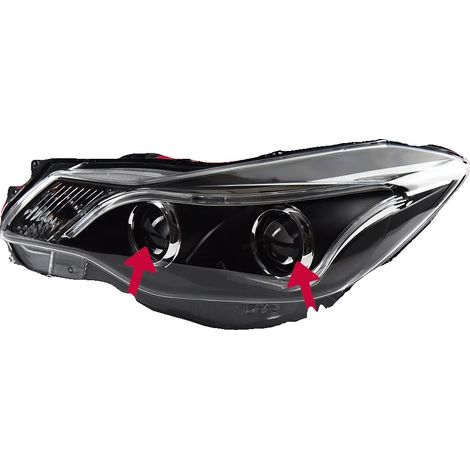 Conjunto de faros delanteros Subaru XV, alta luminosidad, tipo bixenón. (1/2)