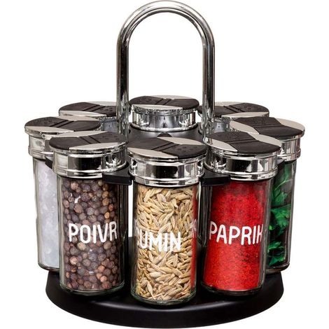 Carrousel à épices - COOK CONCEPT - 8 pots (1/6)