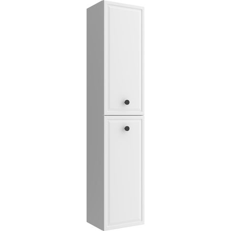 Columna de baño RUNA 30cm Blanco Mate (1/4)