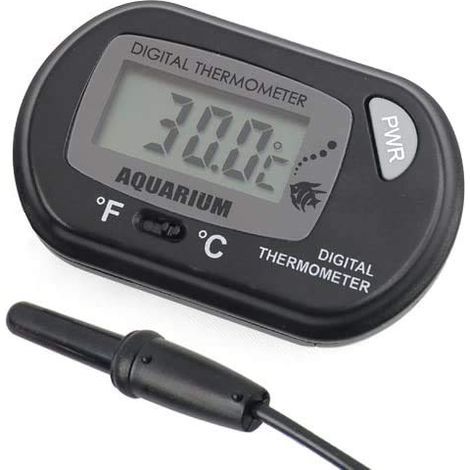 Thermomètre numérique pour aquarium – Thermomètre électronique – Accessoires pour aquarium, vivarium, poissons tropicaux (1/5)