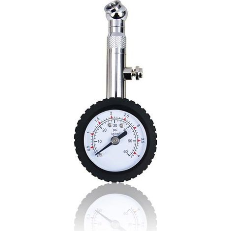 Numérique Manomètre Pneu,Manometre Pression Pneu Haute Précis 60 PSI, pour Voiture Camion SUV Moto Vélo (1/5)
