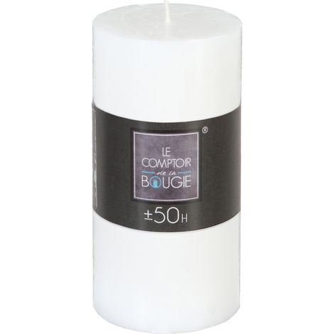 Candela rustica Olia bianca 445g - Atmosphera créateur d'intérieur