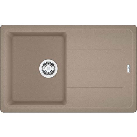 Evier Franke Basis Fragranit+ BFG611-78 - Oyster (1/2)