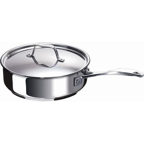 sauteuse inox 24 cm - chef - beka