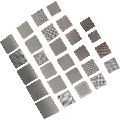 27 pochoirs universels à chauffage direct pour le reballage BGA et accessoires de soudure (1/5)