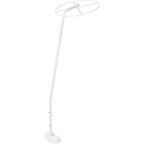 Support de moustiquaire pour lit de bébé, support de moustiquaire réglable blanc de 1,1 m / 3,6 pieds, pour lit de bébé (1/4)