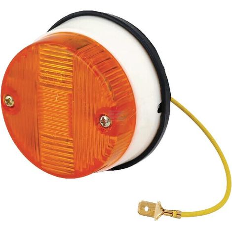 Indicator light round'amber bolt on UNIVERSAL 270060115818