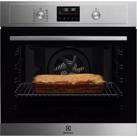 Forno da incasso 72L 60cm con pulizia pirolitica, acciaio inox - EBF4P46X2 - Electrolux