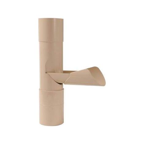 Récupérateur d'eau de pluie pour tube de descente Ø 100 mm sable - NICOLL