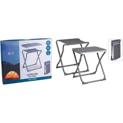 REDCLIFFS taburete mesa plegable , Taburete mesa plegable, una solución práctica y versátil para actividades al aire libre, que combina un cómodo asiento con una funcional mesa aux