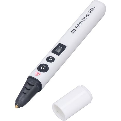 Stylo d'impression 3D ergonomique et réglable, avec carnet de pochoirs et planche à dessin transparente. (1/5)
