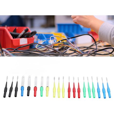 Kit de sonde SG à insertion droite JT8001-2 avec broches en acier et prise banane de 4 mm (1/5)