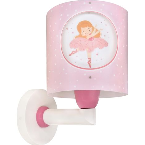Applique Murale Enfant ballerine, 60919, E27, Rose (1/5)