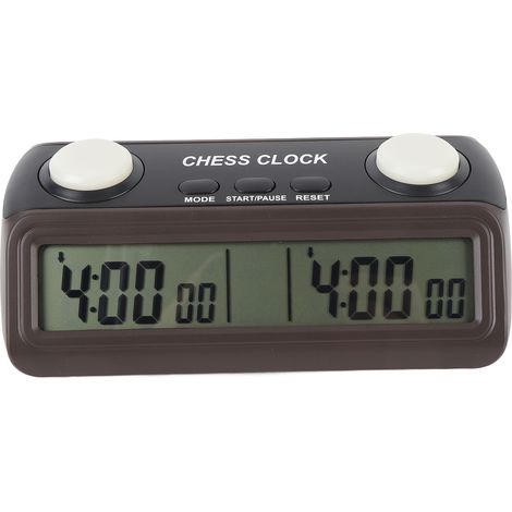 Horloge d'échecs multifonctionnelle numérique, minuteur pour jeux de société, entraînements et tournois (1/5)