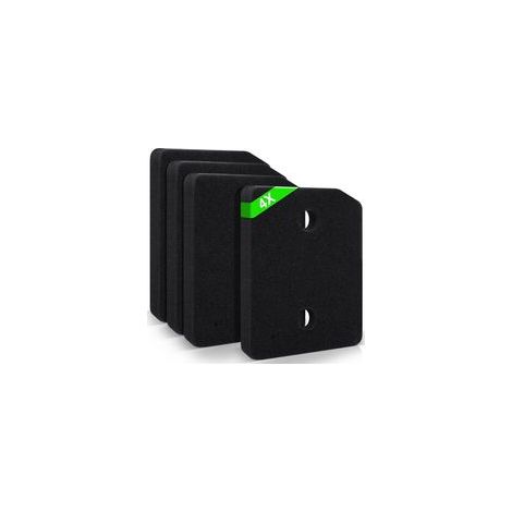 Set di 4 filtri per asciugatrice a pompa di calore Miele T1, filtro di ricambio per base 9164761, schiuma fine/grossa 20,7 x 15,7 x 3 cm, accessorio per asciugatrice Miele T1 (1/5)