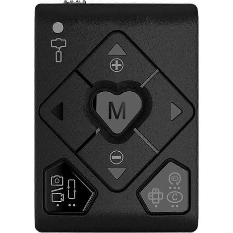 Télécommande Bluetooth HRT-03 pour stabilisateur de nacelle pour smartphone Hohem iSteady XE/X2/V2/V2s/M5/M6/MT2/Q/Pro 4/Mobile+ (noir) (1/5)