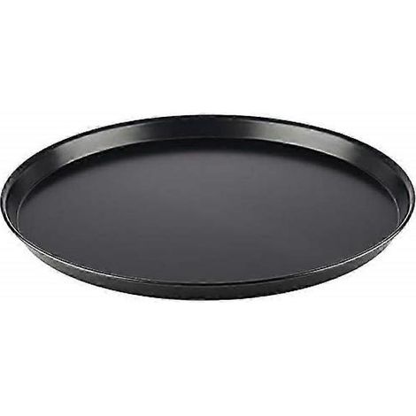 Plaque à pizza professionnelle de 45 cm, très grande, en acier bleu, fabrication allemande durable. (1/5)