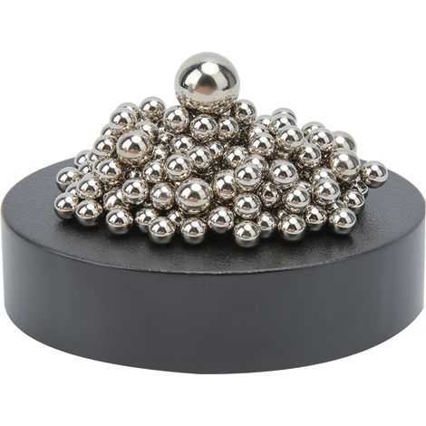 Bureau Magnétique Balle Acier Inoxydable Anti-Stress Cerveau Décompression Sculpture Cadeau Décoration Bille Aimantée (1/5)