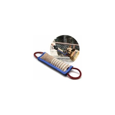 Boudin à mordre pour chien, 30 cm, 2 anses, flottant, indestructible – (1/5)