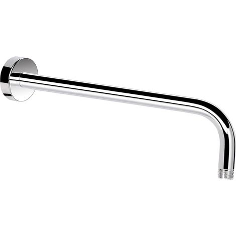 CSPARKV Made of Stainless Steel, Shower Head Extension, Extension Hose Arm, Wall Mount for Bathroom Fixed Shower Head (Chrome) (1/5)