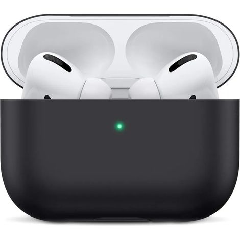 Funda de silicona compatible con AirPods Pro, funda suave compatible con AirPods Pro, funda protectora (1/5)