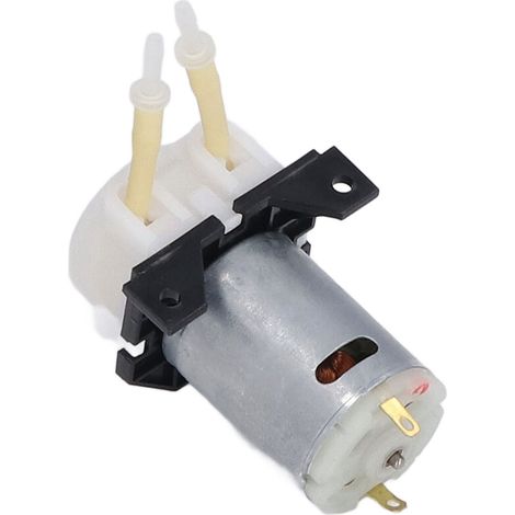 Pompe péristaltique CC, petite pompe auto-amorçante quantitative, adaptée à l'analyse biochimique dans les aquariums, 12V. (1/5)