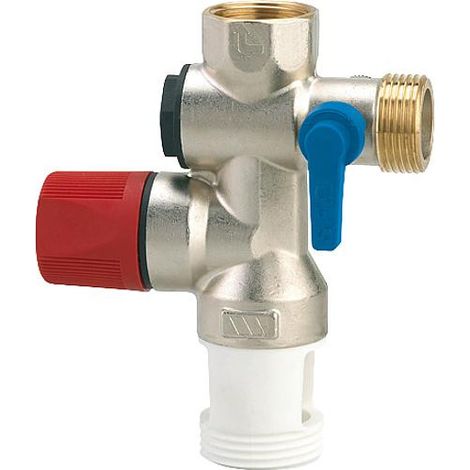 Groupe de sécurité SFR WATTS 3/4" droit - inox (1/2)
