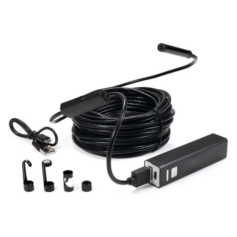HellermannTyton Caméra endoscopique WiFi 10m IP68 câble Scout – Transmission d'image et vidéo sans fil, idéale pour inspections précises et durables. (1/7)