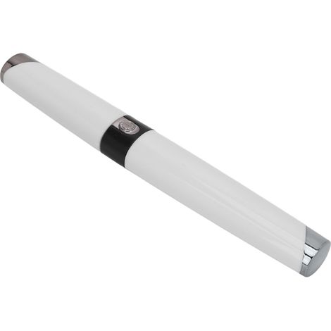Épilateur électrique rechargeable pour sourcils et visage, en forme de rouge à lèvres, blanc (1/5)