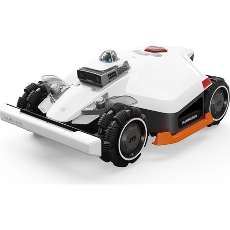 MAMMOTION LUBA 3 AWD 5000 Robot Tagliaerba Senza Filo Perimetrale, per 5000 m², Posizionamento LiDAR+NetRTK+AI Vision Tri-Fusion 360°, Trazione Integrale per Pendenze all'80%