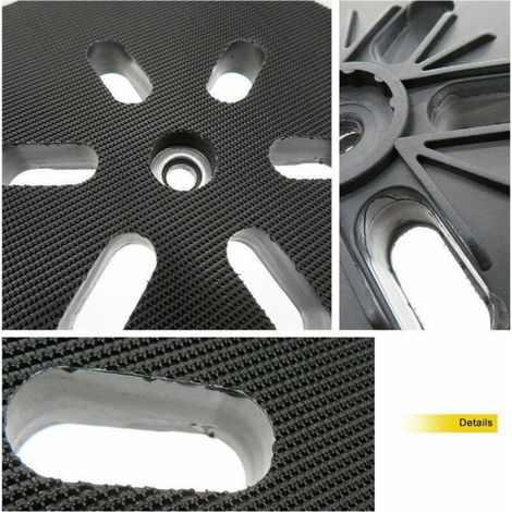 Plateau de Ponçage 150mm avec Vis Compatible Bosch GEX 150 AC PEX 15 AE (1/4)