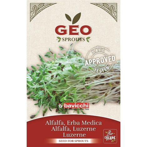 SEMI BIO DI ERBA MEDICA PER GERMOGLI 40GR (1/2)