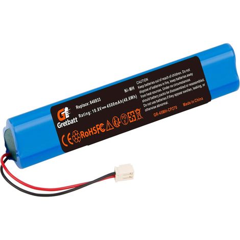 Batterie de Rechange pour Volets roulants solaires pour fenêtres et lucarnes - Batterie de Rechange 10,8V, 4000 mAh, NiMH - avec câble et fiche 946933, 946930, 946987, 846933 (1/5)