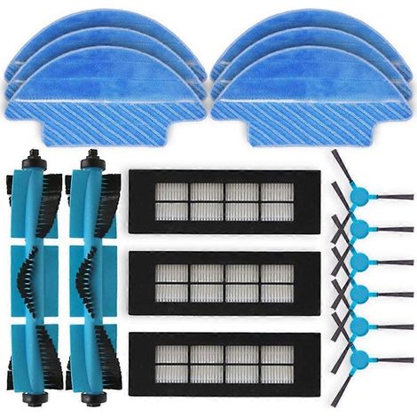 Accessoires et pièces de rechange pour le modèle 3090 : brosse principale, filtre HEPA et accessoires pour balai à franges (1/5)