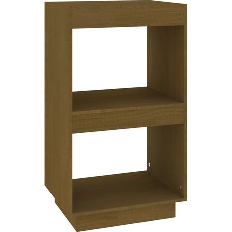 Maison Exclusive - Bücherregal Honigbraun 40x35x71 cm Massivholz