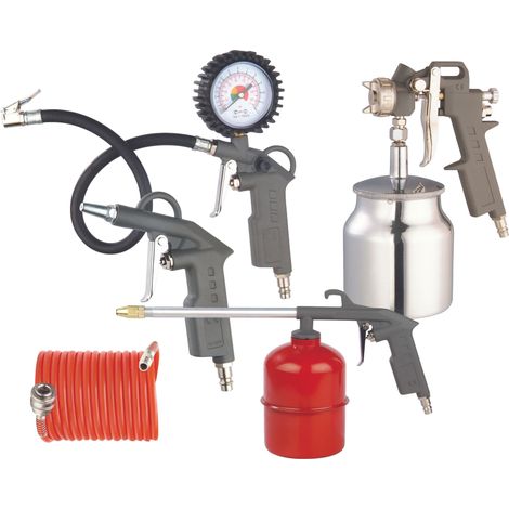 Globex KIT ACCESSORI PER COMPRESSORI 5 PEZZI