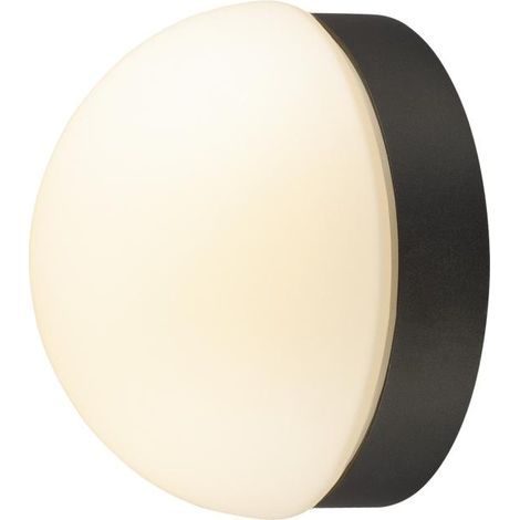 Plafonnier et applique en saillie CYFT DOME 27/3/4K 65 W PHASE noir/opale - SLV - 1008944 (1/4)