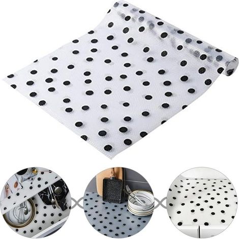 Tapis de Meuble Imperméable 45x120 Cm en Eva Résistant la Chaleur Antidérapant pour Tiroirs et Étagères D’armoire la Cuisine et Réfrigérateur Coussinet de Protection (1/5)