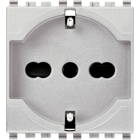 VIMAR - 20210.N Presa 2P+T 16A universale Next