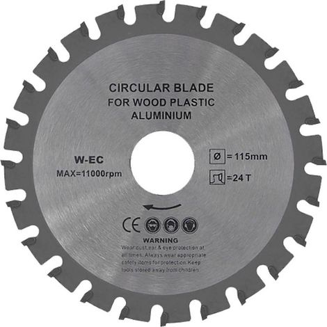 DISCO PROFESSIONALE PER LEGNO '5950' Ø 115 - 24 denti