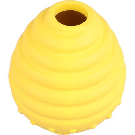 Distributeur de nourriture pour animaux de compagnie interactif en forme de balle puzzle, jouet en caoutchouc sans danger (1/5)