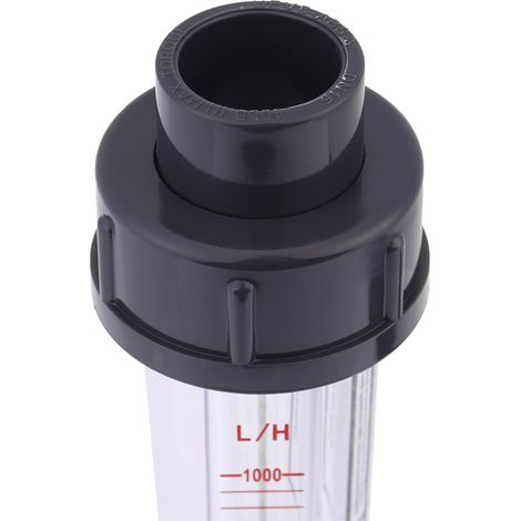 LZS-15D Kunststoff-Durchflussmesser, 100-1000 l/h, für Rohre (1/5)