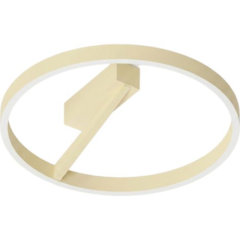 Plafoniera LED Criseide P/G - 60W 3100lm 3000K dimmerabile taglio di fase in alluminio finitura New Beige - Gealux (1/3)