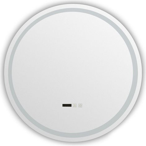 Espejo Baño con Luz LED Ø60 cm Stiniva Seleccionable (Cálido-Neutro-Frío) (1/5)