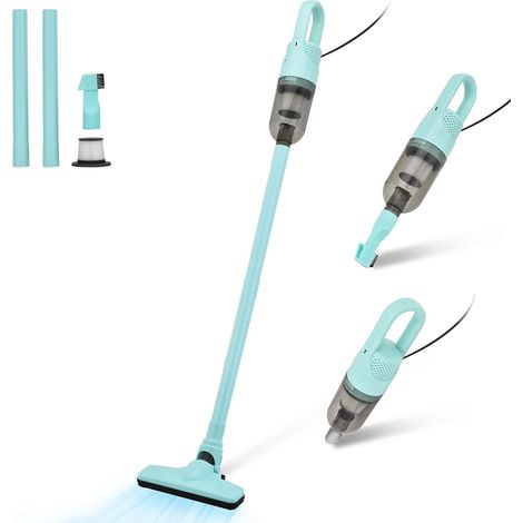 Aspirateur à Main Filaire, Mini-aspirateur Portable - Vert Clair (1/5)