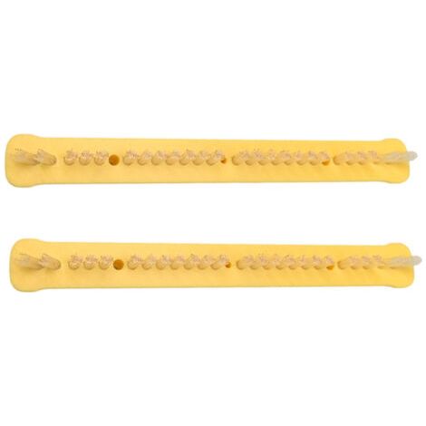 Têtes de brosse vapeur de rechange (2 unités) pour Kärcher SC1/SC5 – idéales pour joints XXL, barres compatibles, accessoires confort